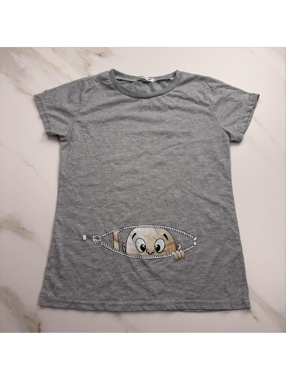 Roommates Gray T Shirt Graphic - Girls S